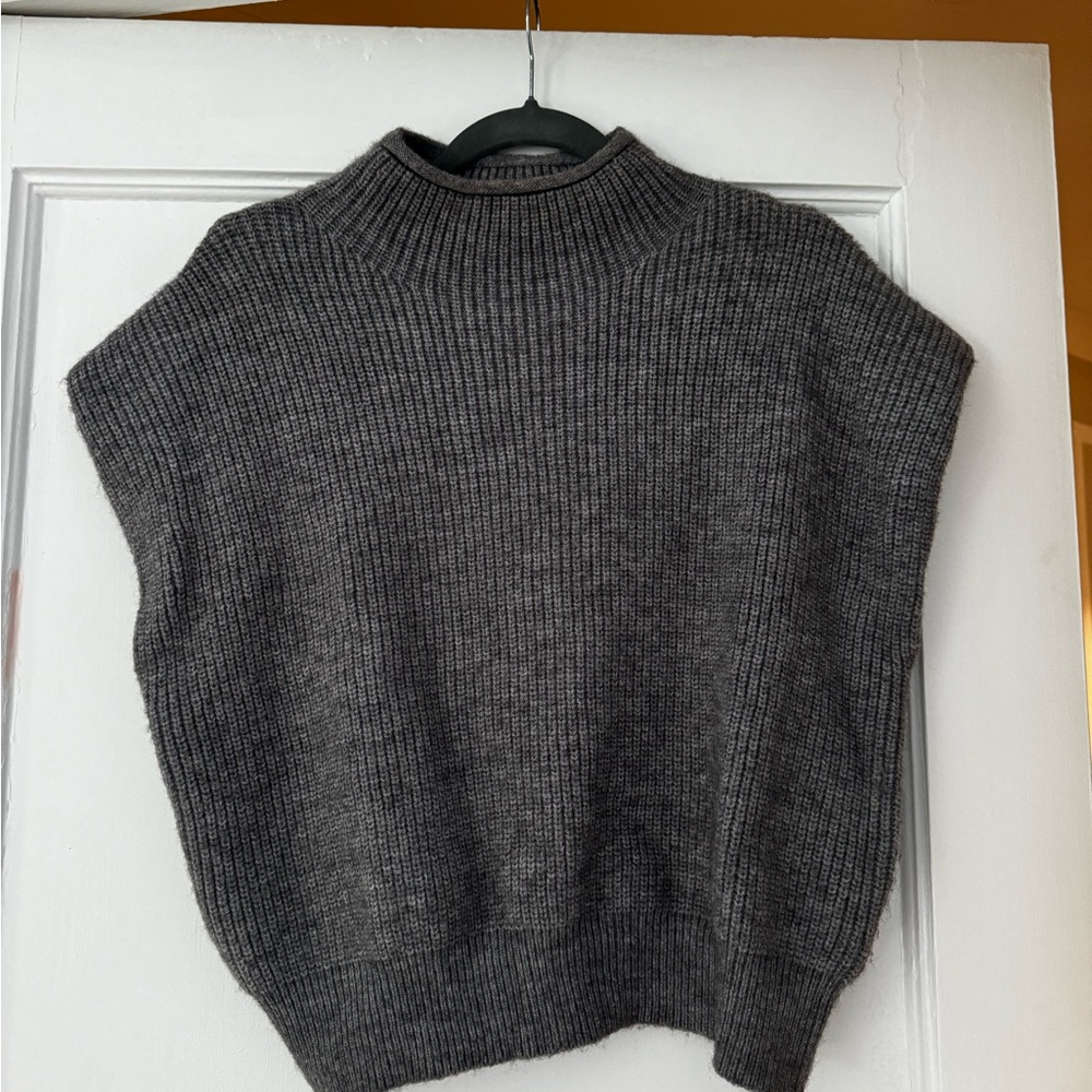 Gray Women's Sweater Vest